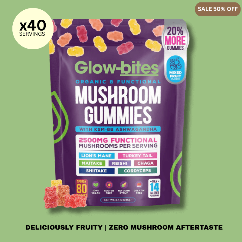 Glow-bites™ Super Mushroom Gummies