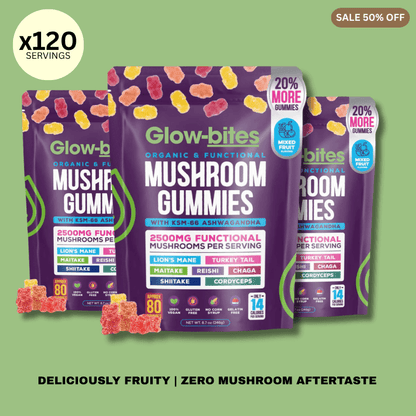 Glow-bites™ Super Mushroom Gummies